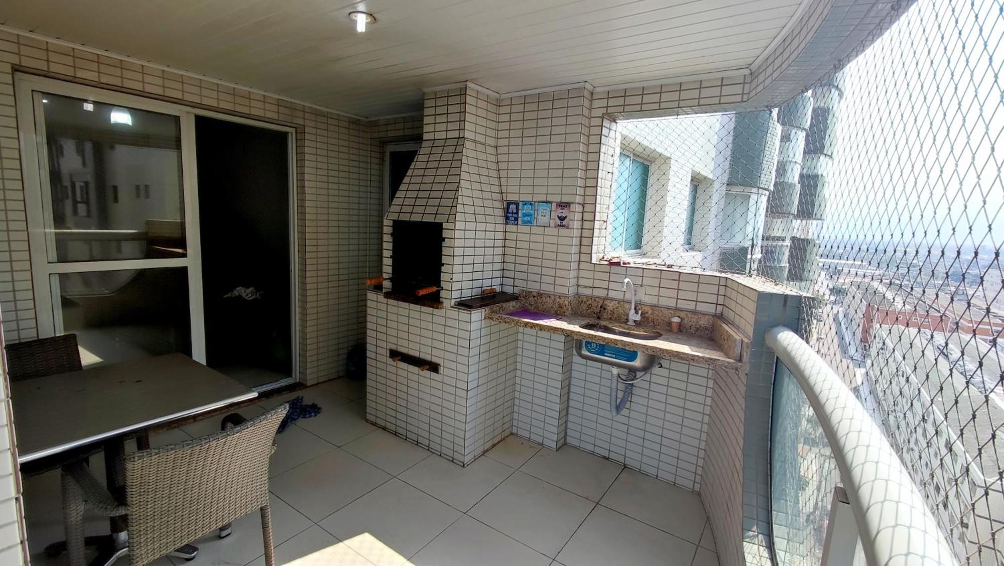 Apartamento Praia Grande Aviacao - 30 Mts Da Praia ภายนอก รูปภาพ