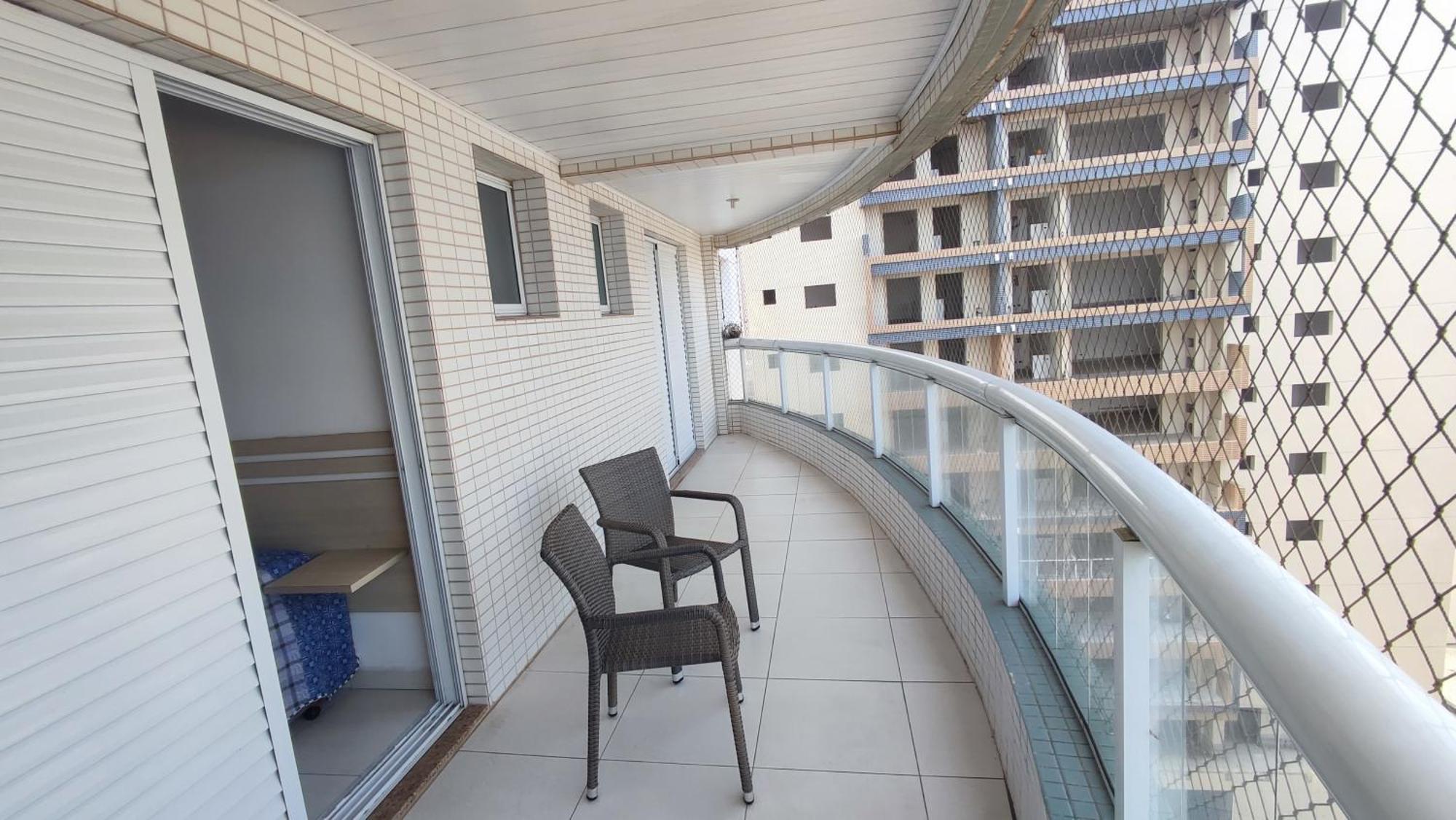 Apartamento Praia Grande Aviacao - 30 Mts Da Praia ภายนอก รูปภาพ