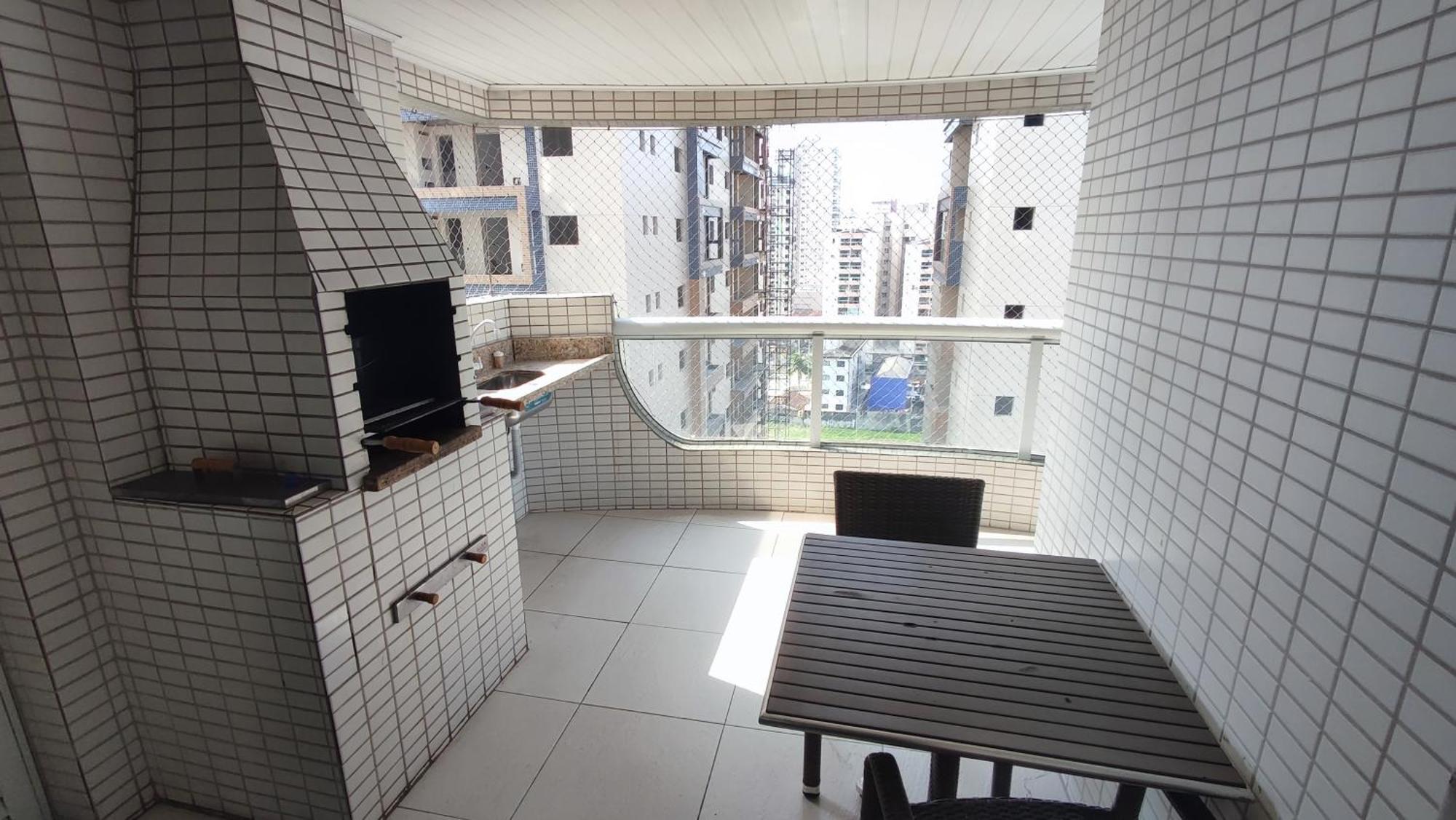 Apartamento Praia Grande Aviacao - 30 Mts Da Praia ภายนอก รูปภาพ