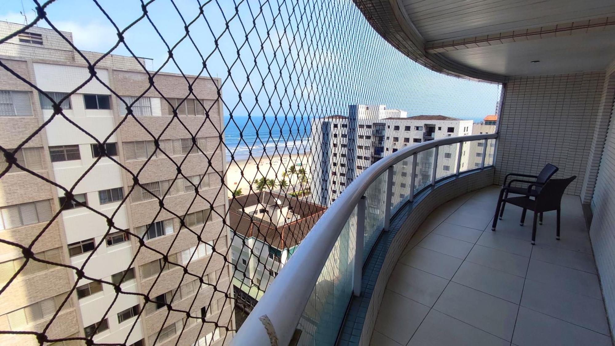 Apartamento Praia Grande Aviacao - 30 Mts Da Praia ภายนอก รูปภาพ